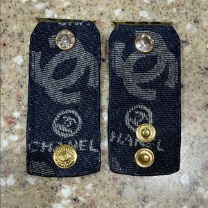 Authentic CHANEL denim Apple Watch band